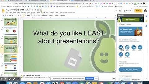 ADD PEAR DECK QUESTIONS TO AN EXISTING PRESENTATION