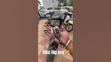 Bike flip key 🔑#bikelover #bike #hero #splendor #modified #flipkey #keychain #trending #viralvideo