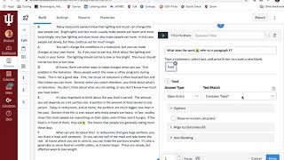 Canvas LMS Quizzes 2: Adding multiple answer questions and essay question