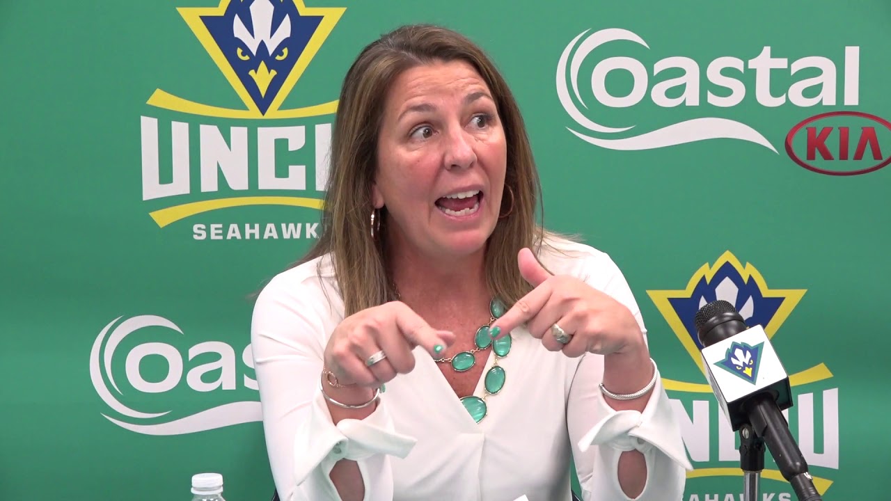 Karen Barefoot Postgame Drexel (Jan. 5, 2020) YouTube
