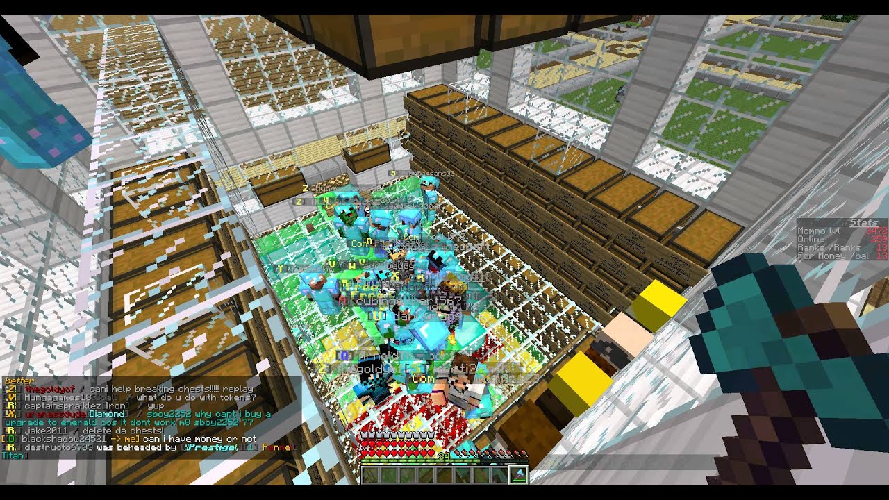 ObsidianPrison - Drop Party at /p h Thortox