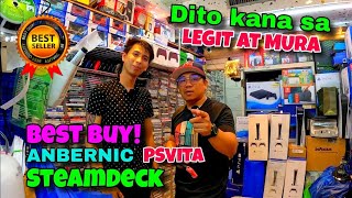 UPDATE ! BILIHAN ng MURANG GAMING CONSOLE sa GREENHILLS | ANBERNIC | PS VITA | NINTENDO SWITCH