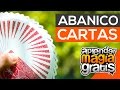 Abanico con cartas PERFECTO - Abanico de pulgar  - Aprender Magia Gratis