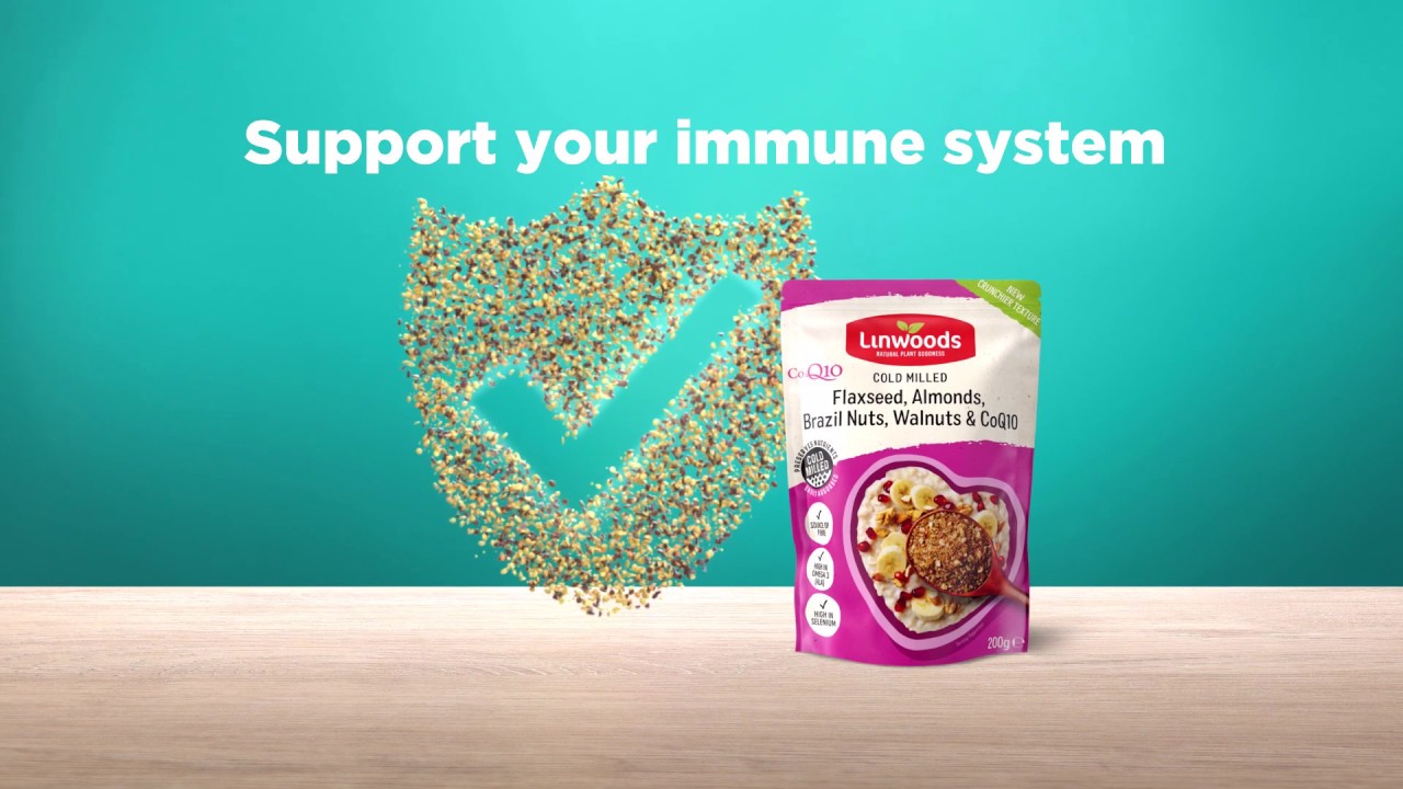Linwoods Immunity | Flaxseed, Nuts & Q10
