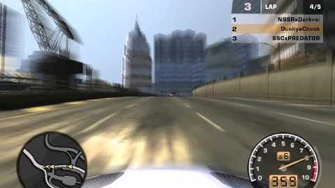 NFSMW City Perimeter BMW No N2O Keyboard until.... -_-