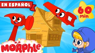 ¡Vídeo de 1 hora! | La casa del árbol de Morphle | Morphle en Español | Caricaturas para Niños