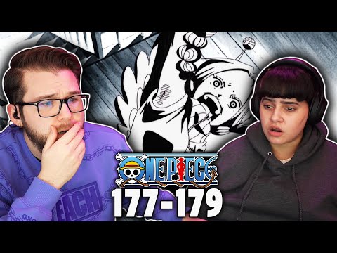 ONE PIECE Ep 177-179 REACTION | We Hate Eneru