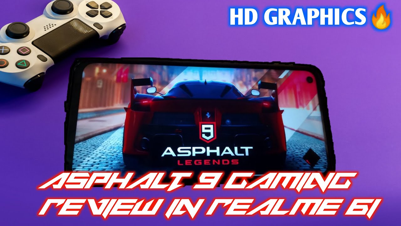 Realme 6i Asphalt 9 Gaming Review(HD Graphics)-Maza A Gaya😍