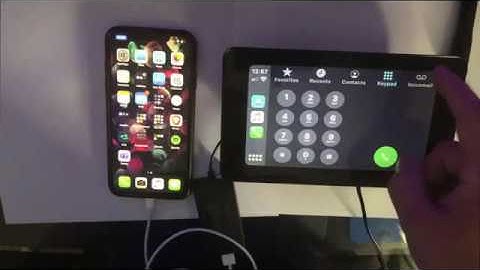 Apple CarPlay running on Raspberry Pi 4