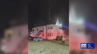 10 people without a home after fire on Main Street in Springfield