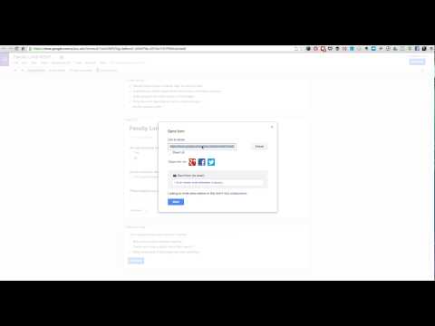 Creating Simple RSVP Forms with Google Drive