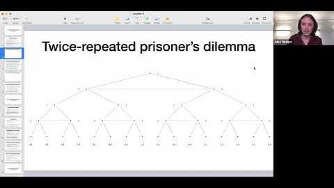 CS825 lecture 5.1 - Finitely repeated games