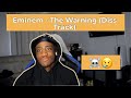 Eminem - The Warning Reaction Video | Double Diss Track