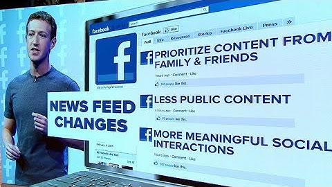 Facebook announces overhaul to prioritize content from friends and family