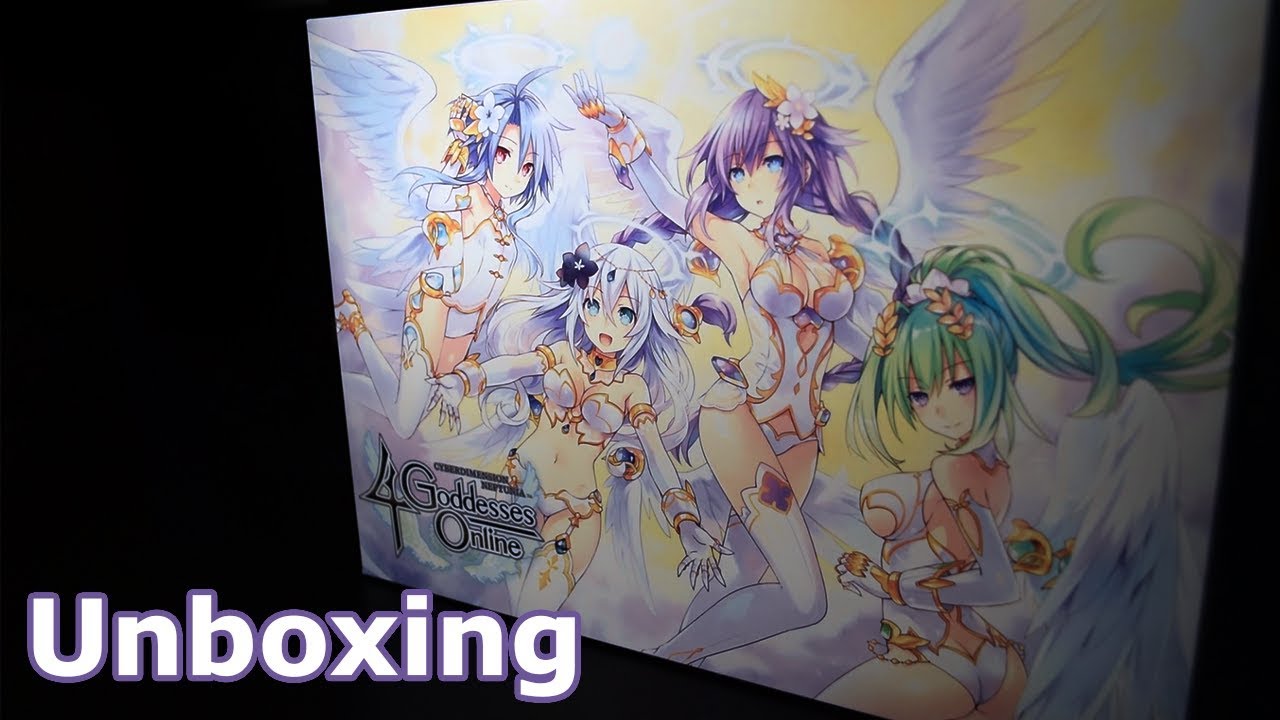 4 goddesses online  New 2022  Cyberdimension Neptunia: 4 Goddesses Online Limited Edition Unboxing