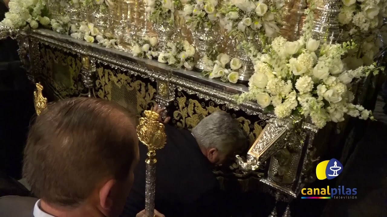 Nuestra Señora de la Soledad de Pilas. Viernes Santo 2017.
