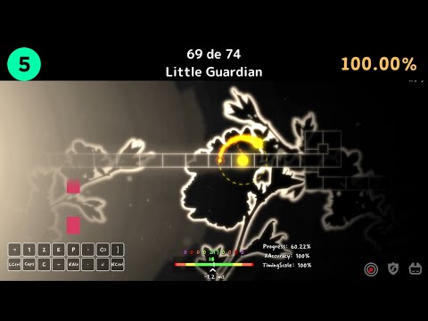 PP ADOFAI Custom Play 69 De 74 Little Guardian Map By COMMON