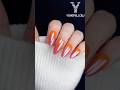 Ombre Nail Design with Pearl Chrome Powder Used: GT211 Chrome Powder #yokefellow #nails #nailart