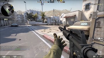 Counter-Strike: Global Offensive - Dust 2 (2017 Map) Gameplay (PC HD) [1080p60FPS]