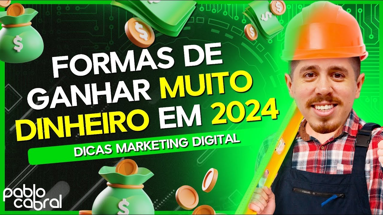 AS MELHORES FORMAS DE GANHAR DINHEIRO COM INTERNET EM 2024 (APLIQUE ...