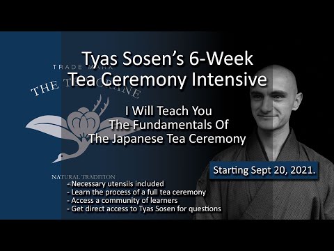 How To Start Learning The Tea Ceremony | Join My 6 Week Tea Ceremony Intensive Course