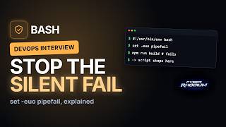 Bash Interview Question: What Does set -euo pipefail Do