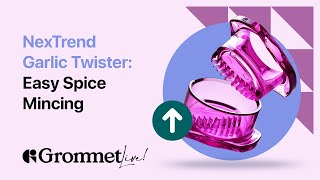 Effortlessly Mince Garlic with the NexTrend Garlic Twister | Grommet Live