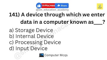 Computer MCQs Part 8 | Computer Fundamentals & GK Questions