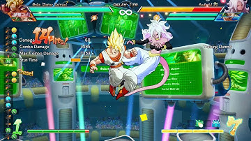 DBFZ Lab - Goku Air Ki Blast Loop Changes (Ver. 1.15)