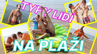 TYPY LIDÍ NA PLÁŽI | SKETCH