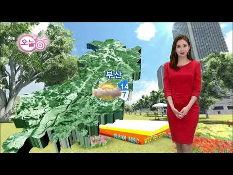 기상캐스터 박지영의 2019년 4월 11일 날씨정보