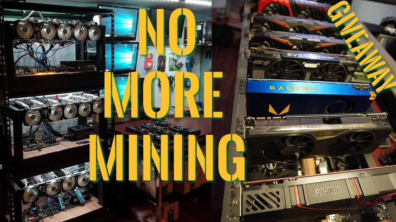 10k Mining Rig Selling/Giving Away My $10k Mining Rig | July GPU Giveaway - YouTube