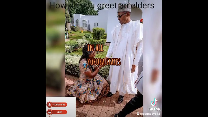 How do you greet an elderly person in Yoruba?