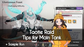 ToF - Taotie Raid | Tips for Main Tank | PoV Main Tank