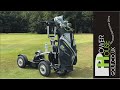 Introducing the xtrider walk and ride multifunctional golf buggy powered by a 60v lithium battery