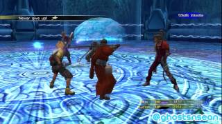 Final Fantasy X-2 Remastered Tidus and Auron vs Baralai Nooj And Gippal