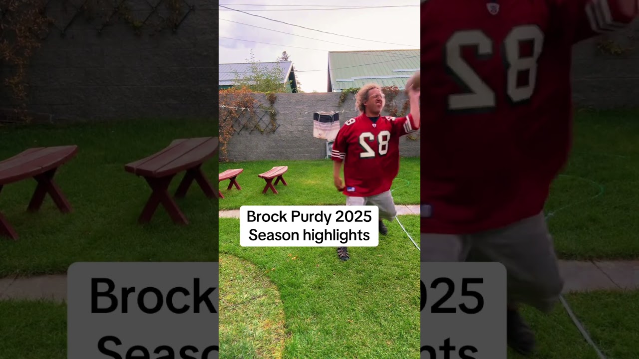 Brock Purdy highlights this season. 