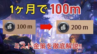 【アルビオンオンライン】1ヶ月で100m!!ミスト金策を徹底解説 screenshot 3