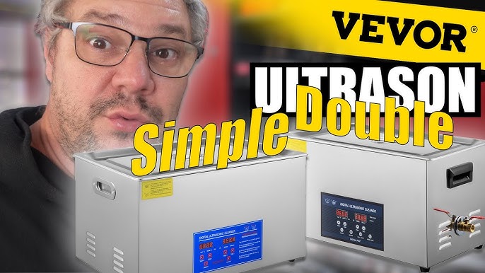 Test du Nettoyeur à Ultrasons Vevor 30L - Le Partenaire de Nettoyage  Ultime! 