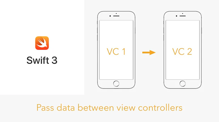 How to Pass Data Between View Controllers Using a Segue | Swift 3, Xcode 8