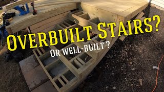 Deck Building  Part 2 (Stair layout and assembly)