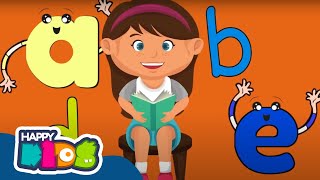 Aprendamos Las Vocales y El Abecedario 🔠🤩 A B C🎶 ✨😉 | Happy Kids 🌟🎉 by Happykids 15,753 views 2 weeks ago 3 minutes, 31 seconds