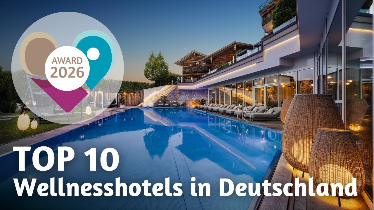 Die 10 besten Wellnesshotels in Deutschland für 2026 | wellness-hotel.info Award