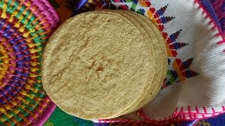 How to Make Corn Tortillas