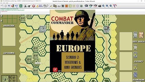 Combat Commander: Europe - Scenario 2 - Hedgerows & Hand Grenades