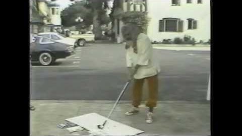 COUNT YOGI HOLLYWOOD GOLF LESSON MAKEOVER