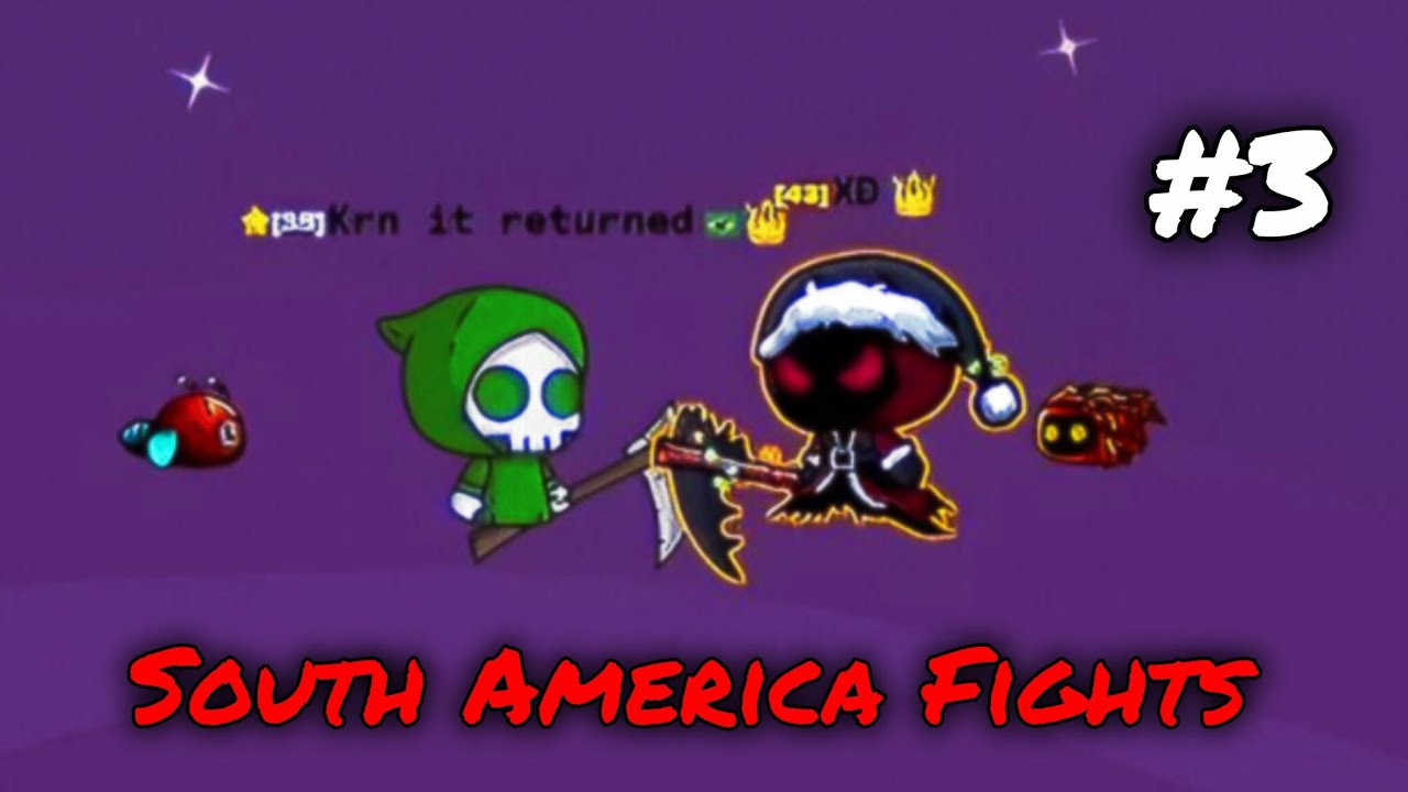 ⚔️ South America Fights #3 | EvoWorld.io