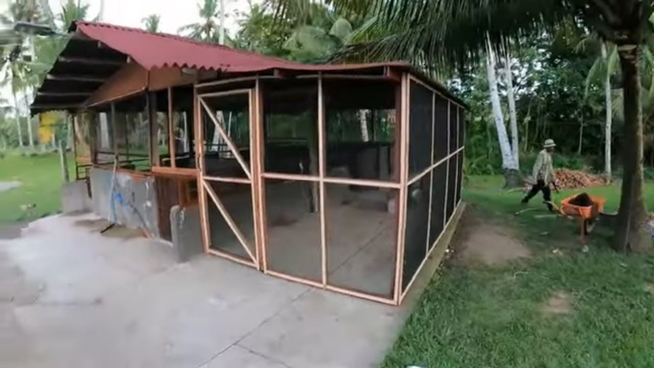 Netting and Cement Bond started on the Pig Pen. Looking GREAT YouTube