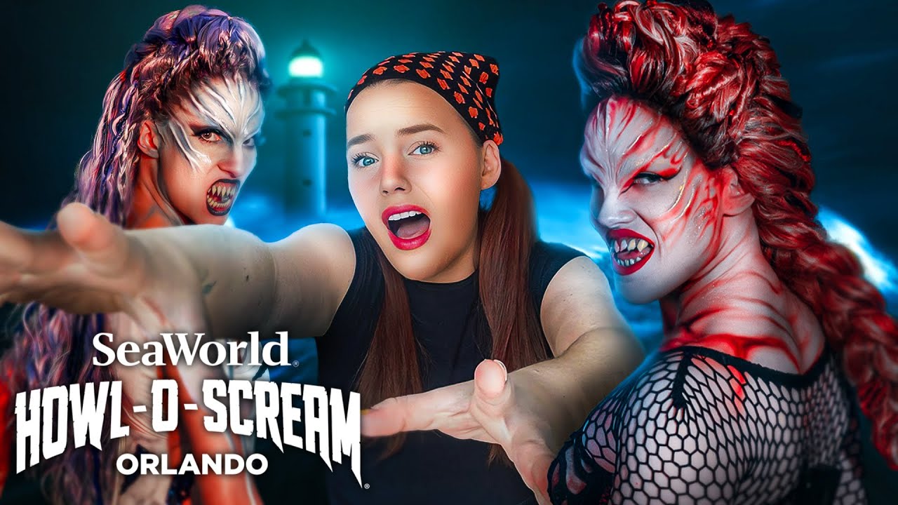 Bush gardens howl o scream VLOG