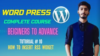 How To Insert Rss Widget In Wordpress | Wordpress Complete Course | Tutorial_#10@CodeWithHarry
